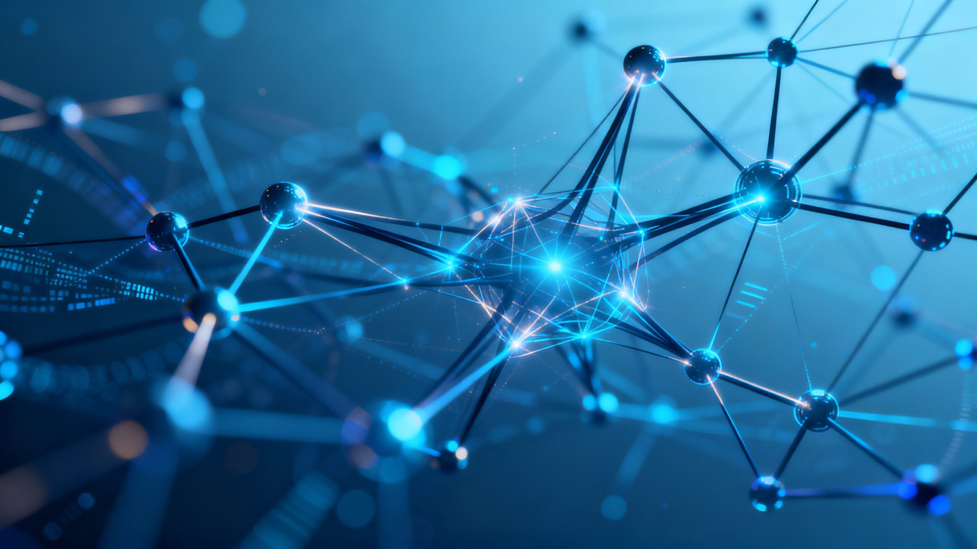 Digital network connecting technology nodes